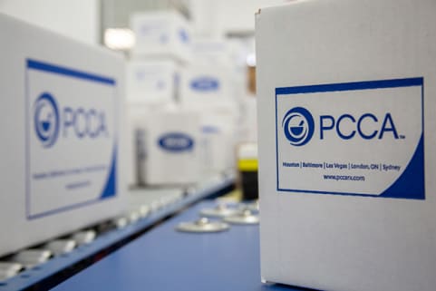 PCCA Branded shipping container